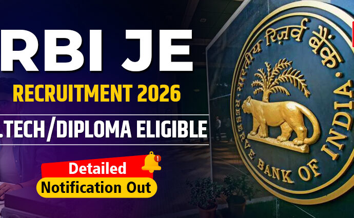RBI Junior Engineer Recruitment 2026 – Notification Out