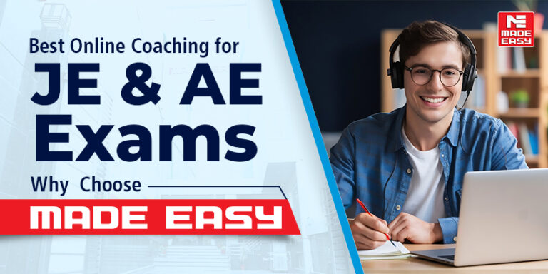 Best Online Coaching for JE & AE Exams: Why Choose MADE EASY?