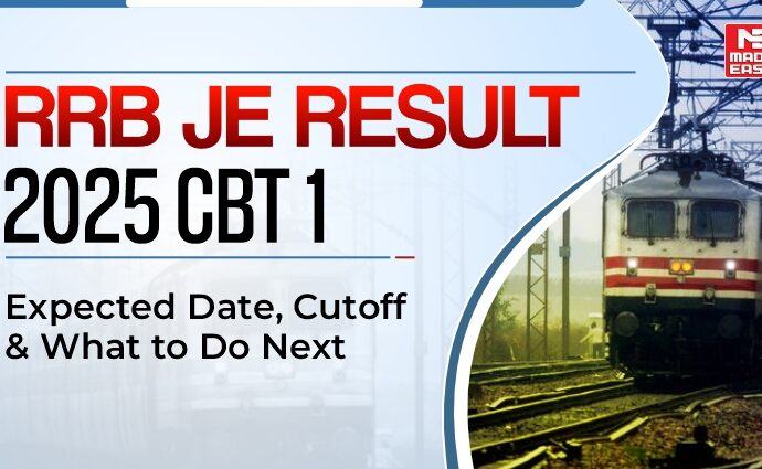 RRB JE Result 2025 CBT 1 Out