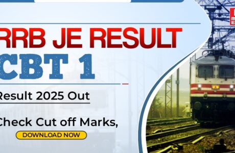 Rrb je cbt 1 result 2025 out