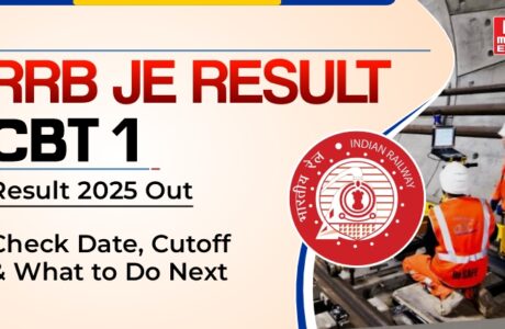 RRB JE CBT 1 Result 2025 Out
