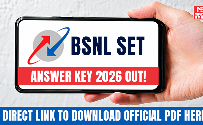 BSNL SET Answer Key 2026