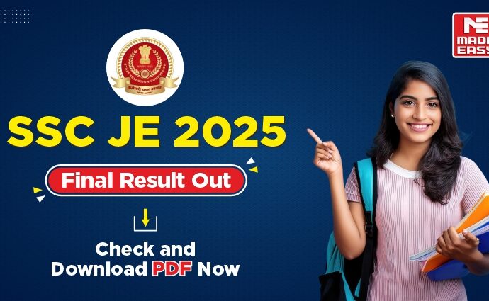 SSC JE Final Result 2025-26