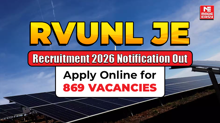 RVUNL JE Recruitment
