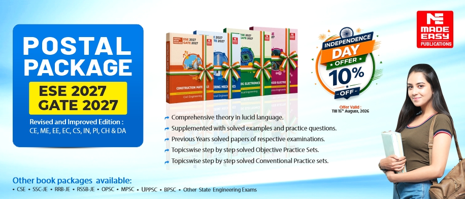 ESE & GATE 2027 Study Postal Package
