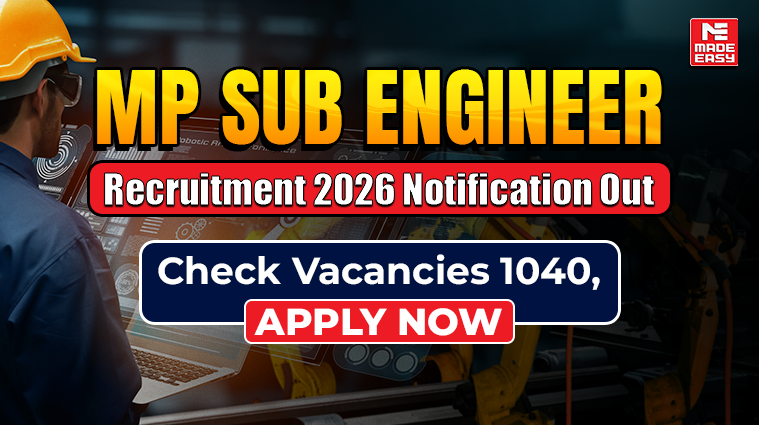 MP Sub Engineer Recruitment 2026