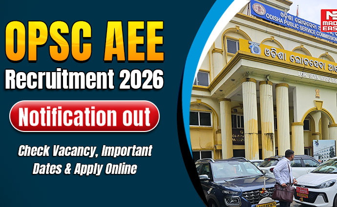 OPSC AEE Recruitment 2026 Notification Out