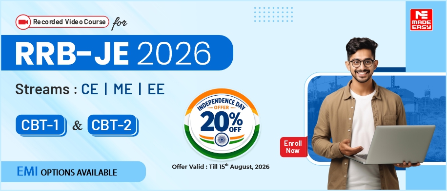 RRB JE 2026 Recorded Course