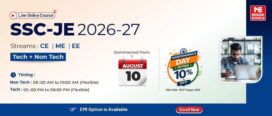 SSC JE 2027 Live Online Course