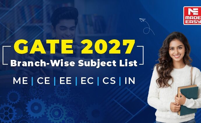 GATE Exam Subjects