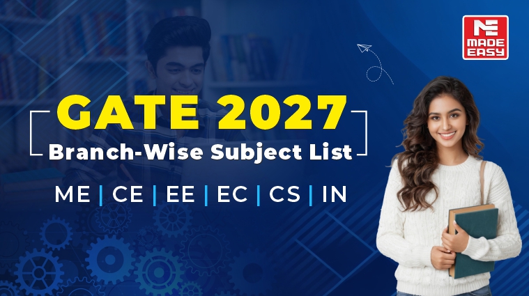 GATE Exam Subjects
