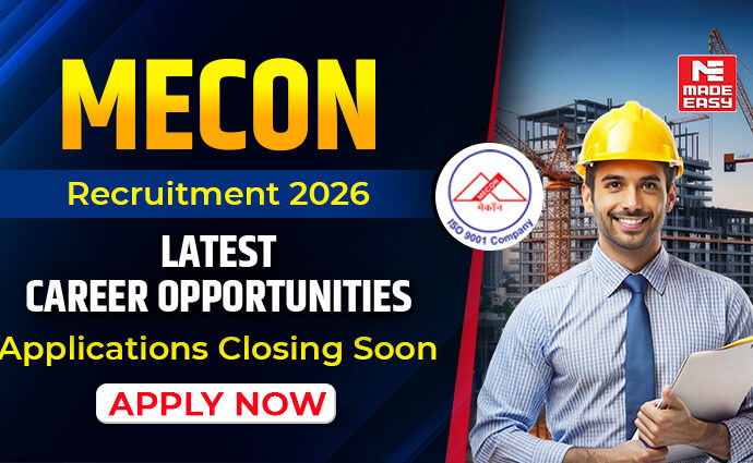mecon recruitment