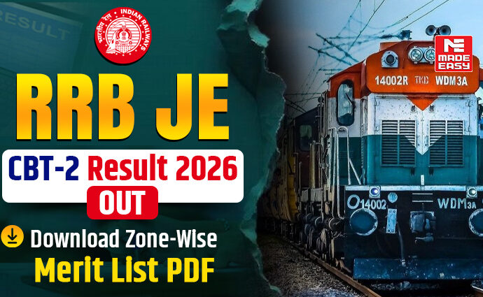 rrb je cbt 2 result