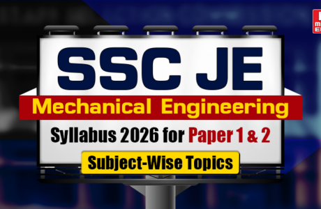 SSC JE Mechanical Engineering Syllabus